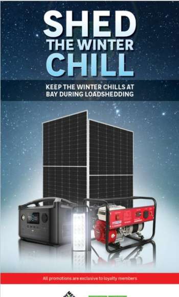thumbnail - Leroy Merlin catalogue - Shed The Winter Chill - Loadshedding Deals