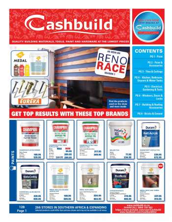 Cashbuild catalogue  - 22/11/2021 - 23/01/2022.