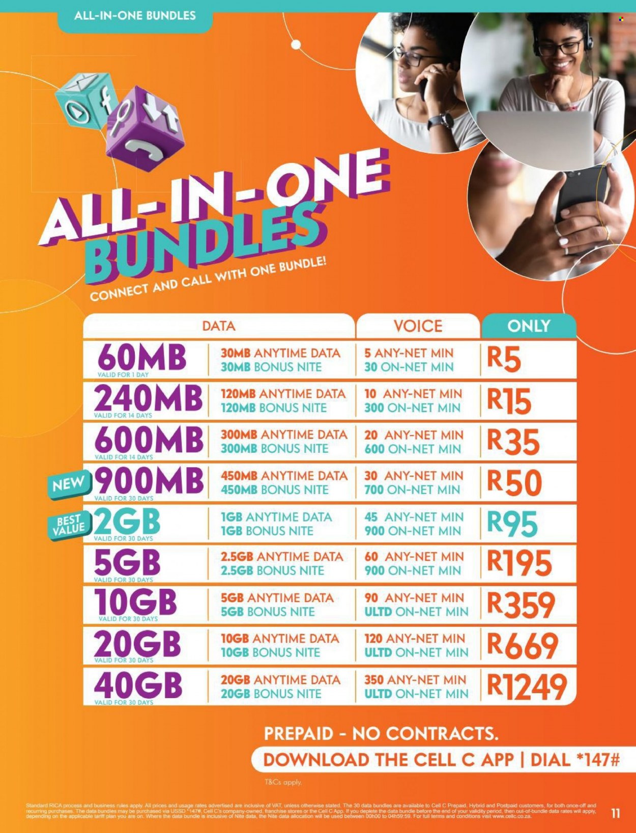Cell C Specials  - 01/12/2021 - 31/01/2022. Page 11.
