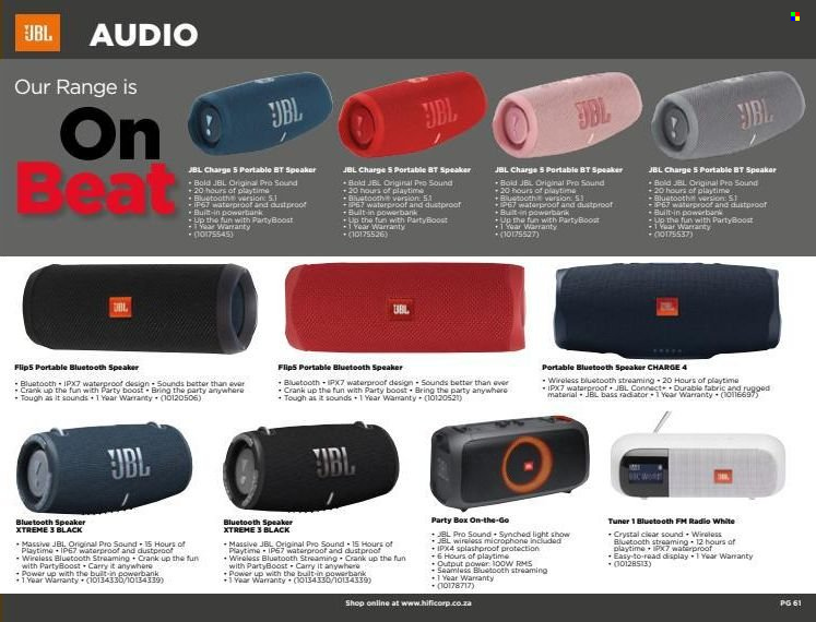 HiFi Corp Specials . Page 61.