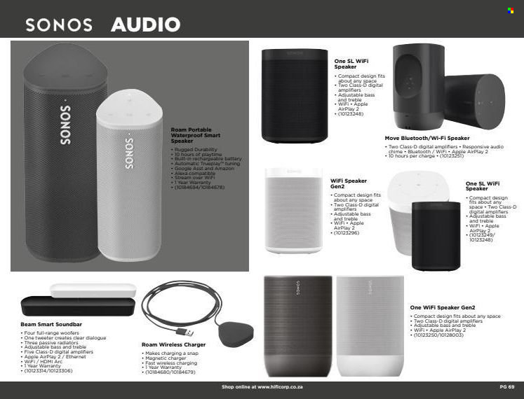 HiFi Corp Specials . Page 69.