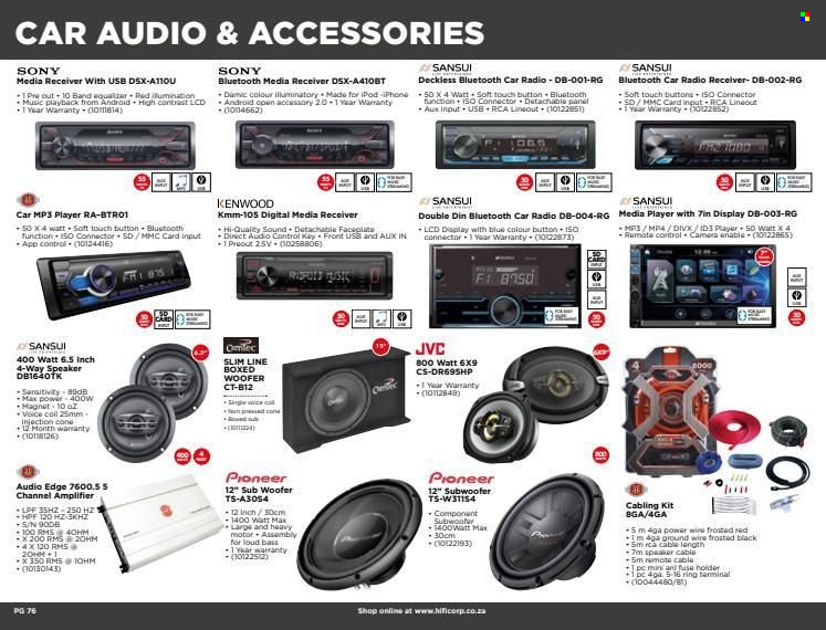 HiFi Corp Specials . Page 76.
