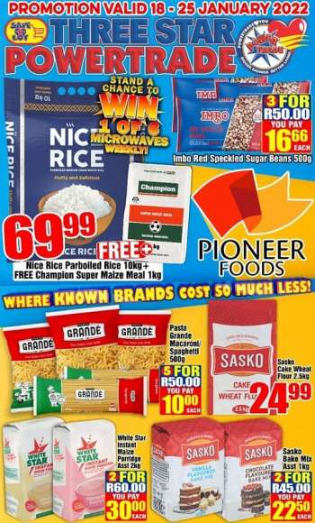 Three Star Cash and Carry catalogue  - 18/01/2022 - 25/01/2022.
