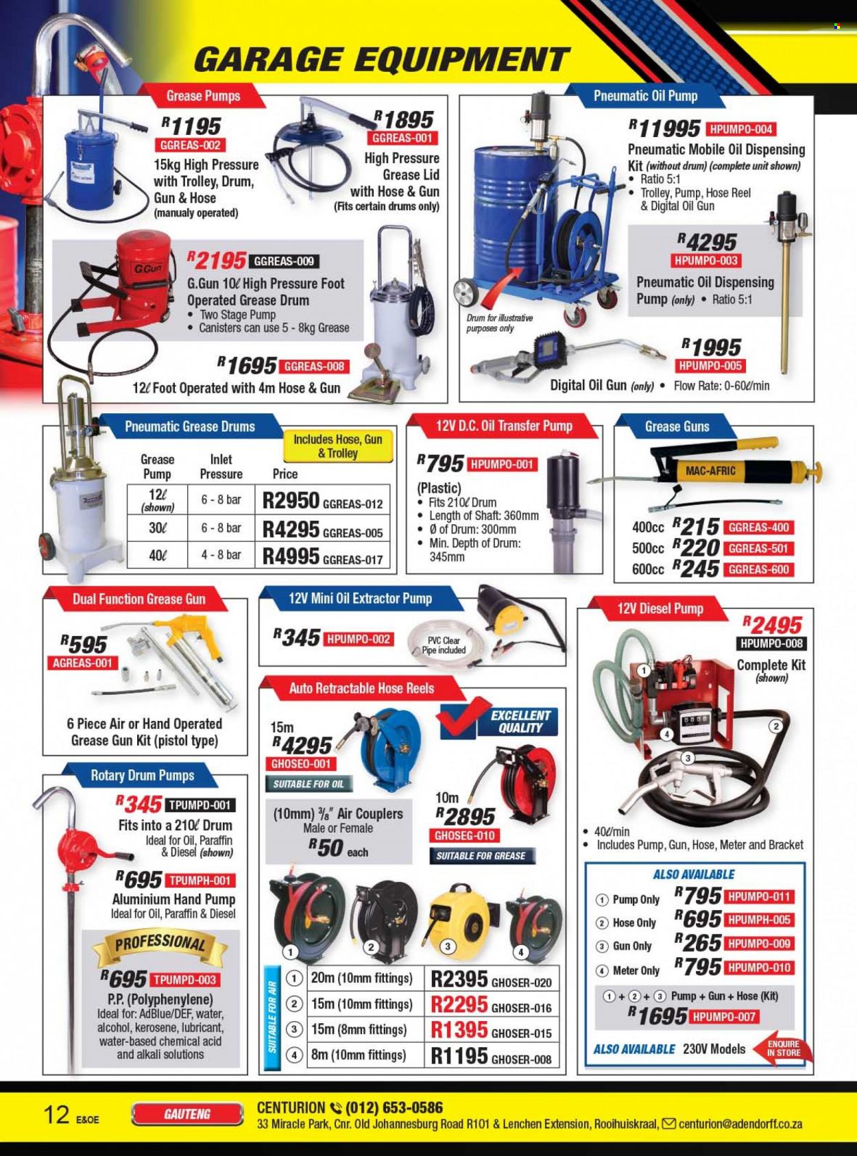 Adendorff Machinery Mart catalogue  - Sales products - pipe. Page 14.