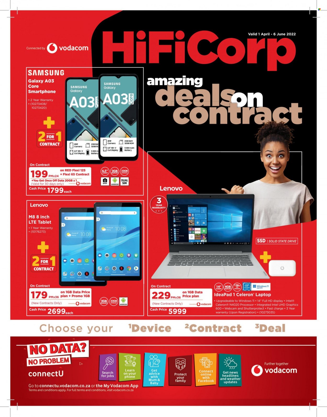 HiFi Corp Specials  - 04.01.2022 - 06.06.2022. Page 1.