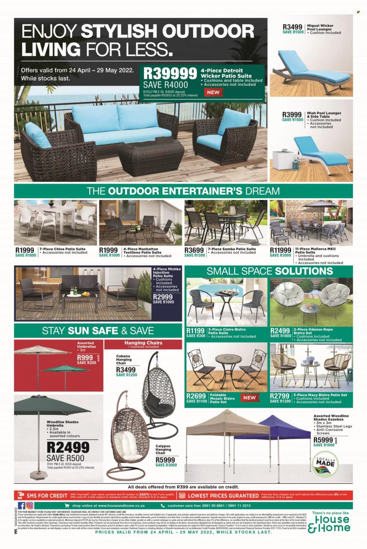 House & Home Specials  - 04.24.2022 - 05.29.2022. Page 1.