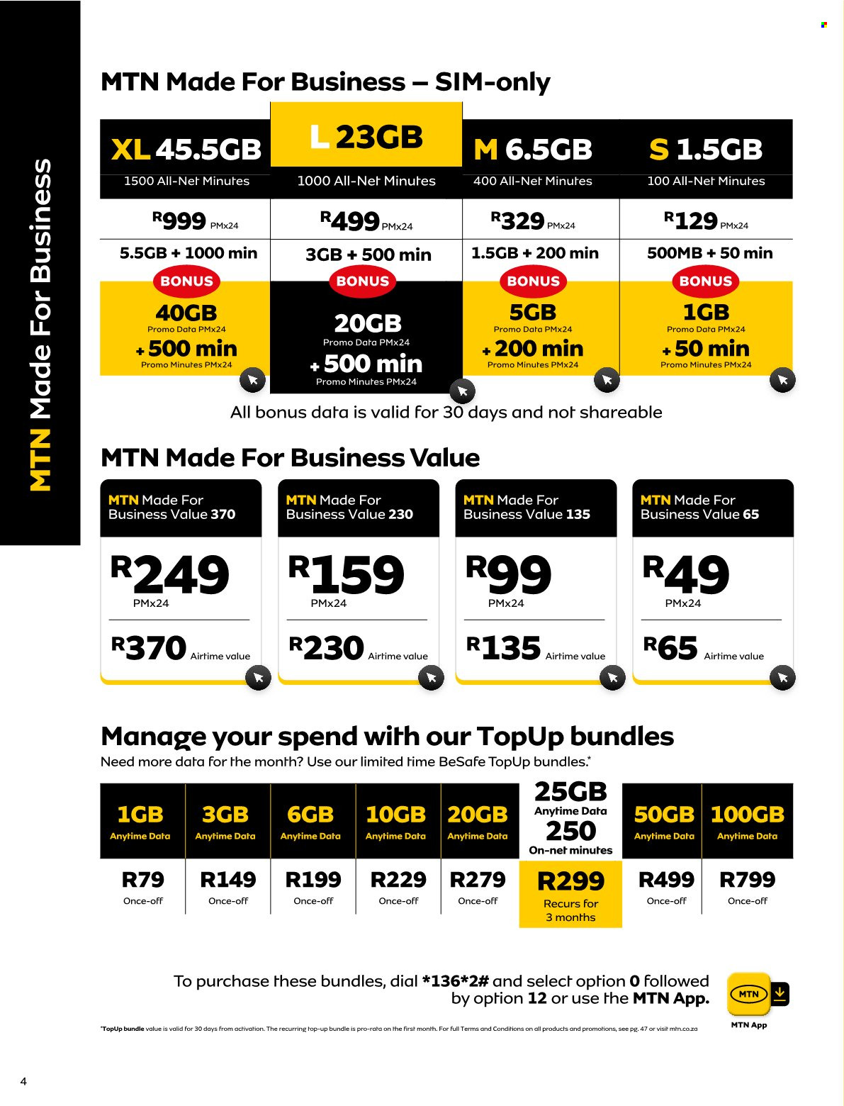MTN Specials  - 01/05/2022 - 31/05/2022. Page 4.