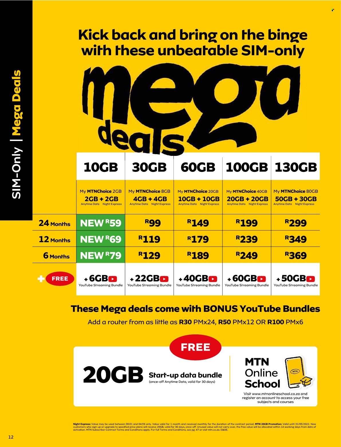 MTN Specials  - 05.01.2022 - 05.31.2022. Page 12.