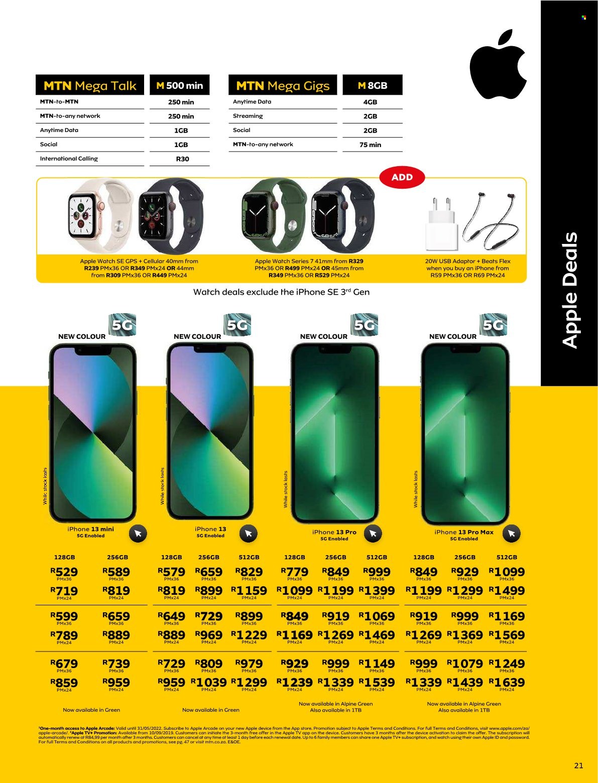 MTN Specials  - 05.01.2022 - 05.31.2022. Page 21.
