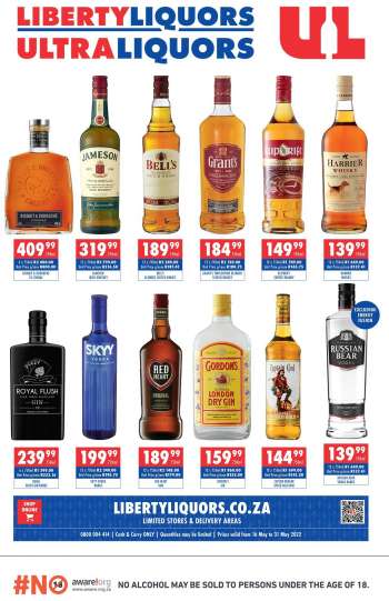 Ultra Liquors catalogue