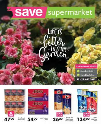 Save supermarket catalogue  - 19/05/2022 - 29/05/2022.
