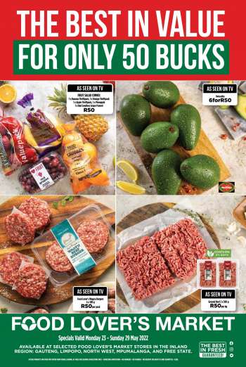 Food Lover's Market Krugersdorp Specials