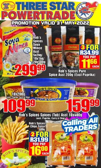 Three Star Cash and Carry catalogue  - 19/05/2022 - 31/05/2022.