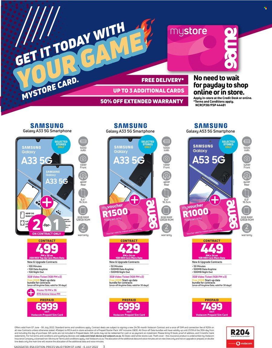 Game Specials  - 06.07.2022 - 07.06.2022. Page 3.