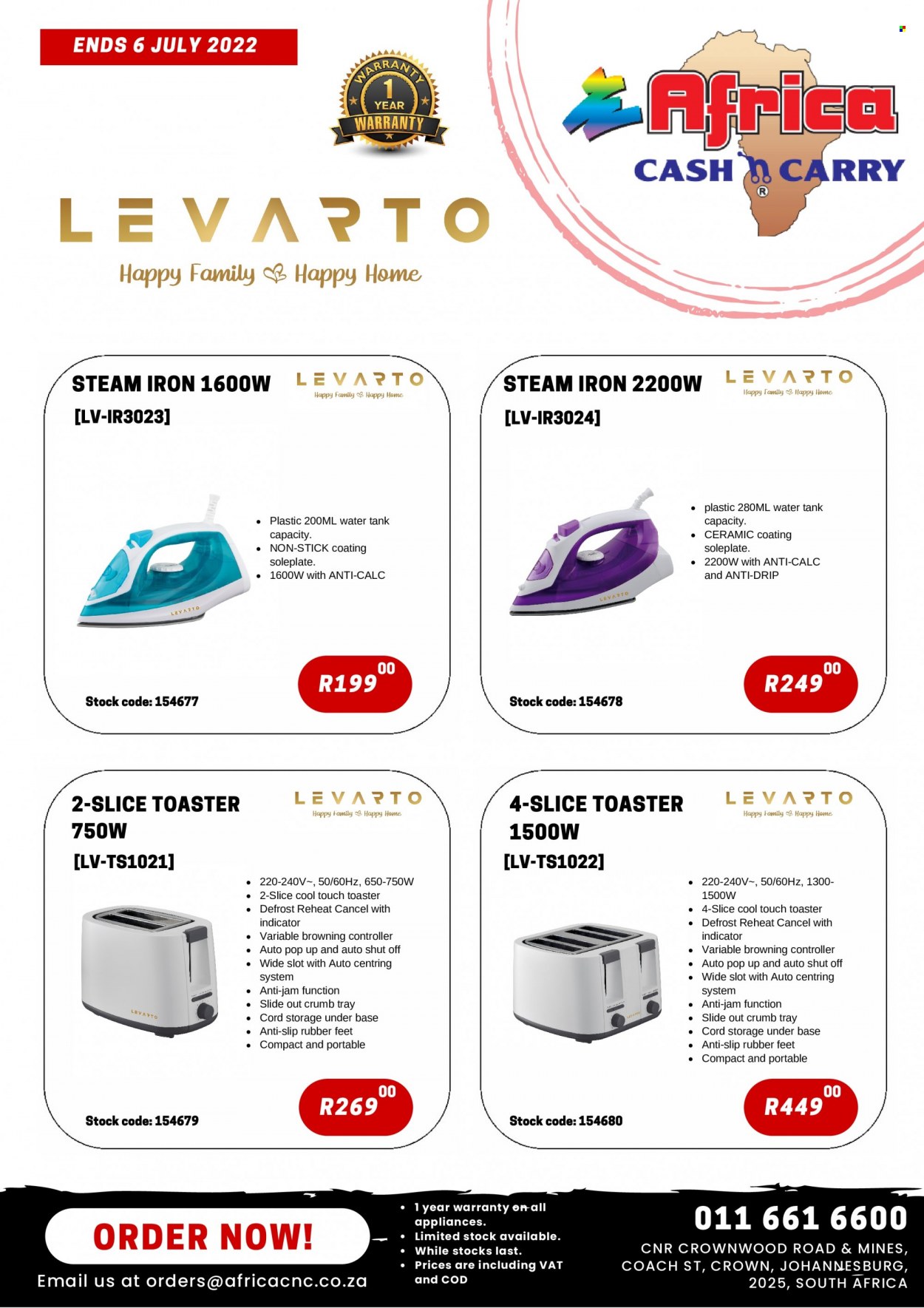 Africa Cash & Carry Specials  - 06.16.2022 - 07.06.2022. Page 2.