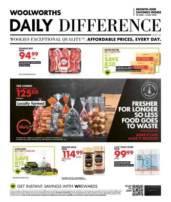 Woolworths catalogue - Daily Difference