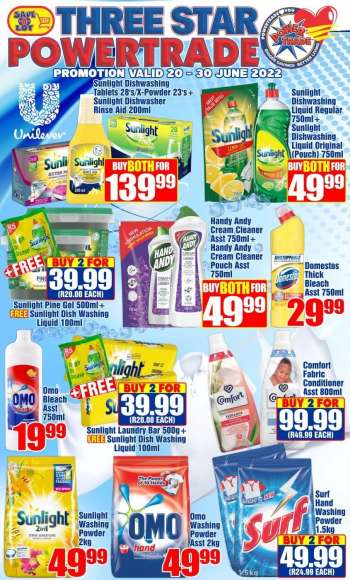 Three Star Cash and Carry catalogue  - 20/06/2022 - 30/06/2022.
