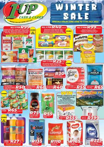1UP Cash & Carry Cape Town Specials