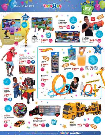 Toys R Us catalogue  - 24/06/2022 - 31/07/2022.