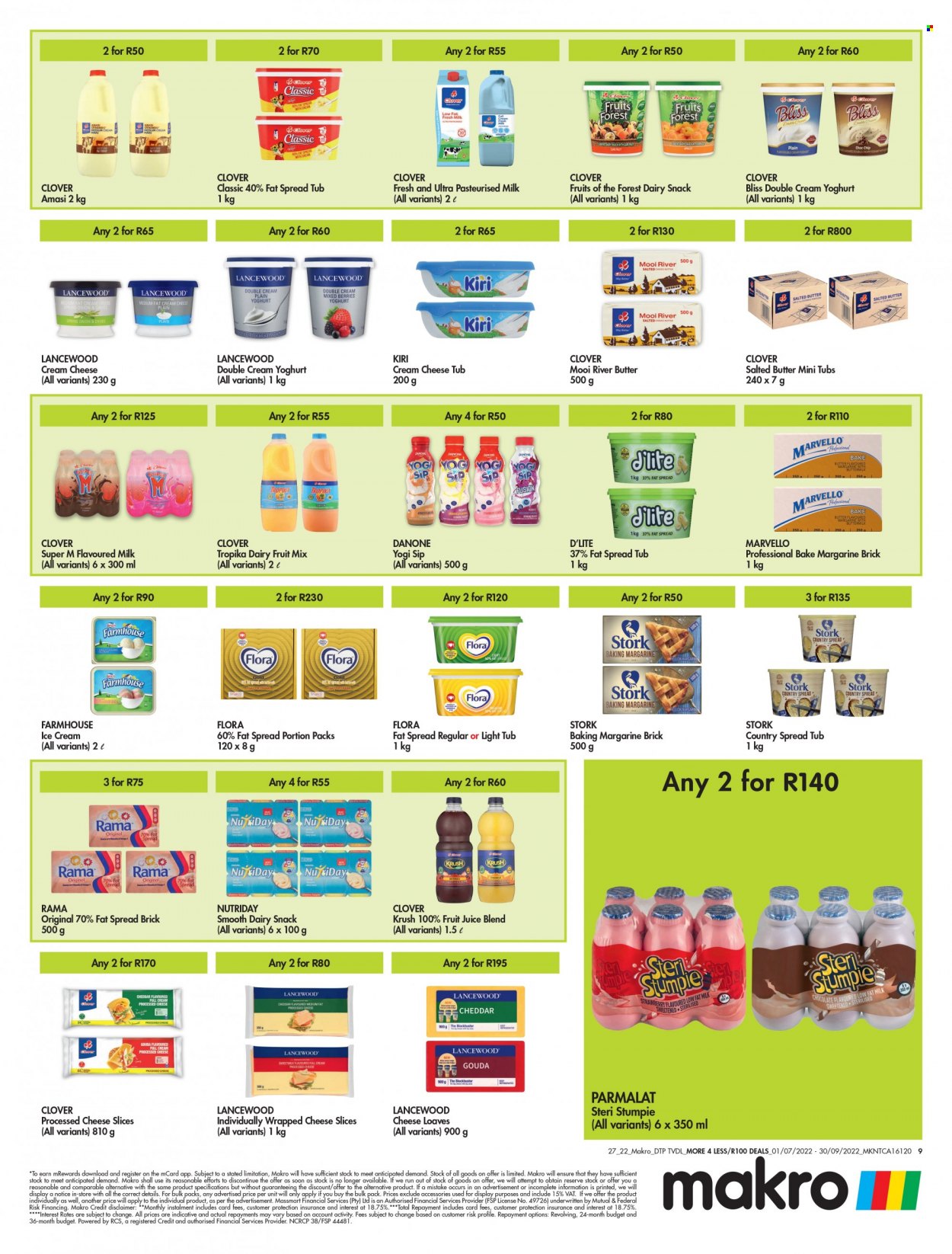 Makro Specials  - 07.01.2022 - 09.30.2022. Page 9.