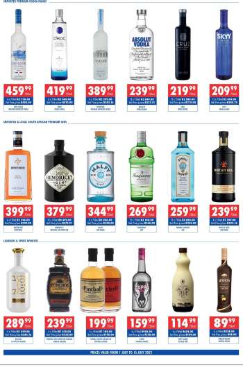 Liberty Liquors catalogue  - 01/07/2022 - 15/07/2022.