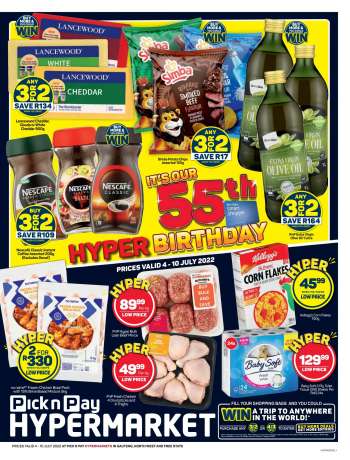 Pick n Pay Hypermarket catalogue  - 04/07/2022 - 10/07/2022.