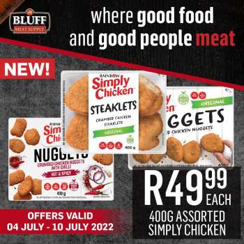 Bluff Meat Supply catalogue  - 04/07/2022 - 10/07/2022.