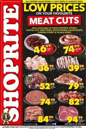 Shoprite - Meat Deals Selected Stores