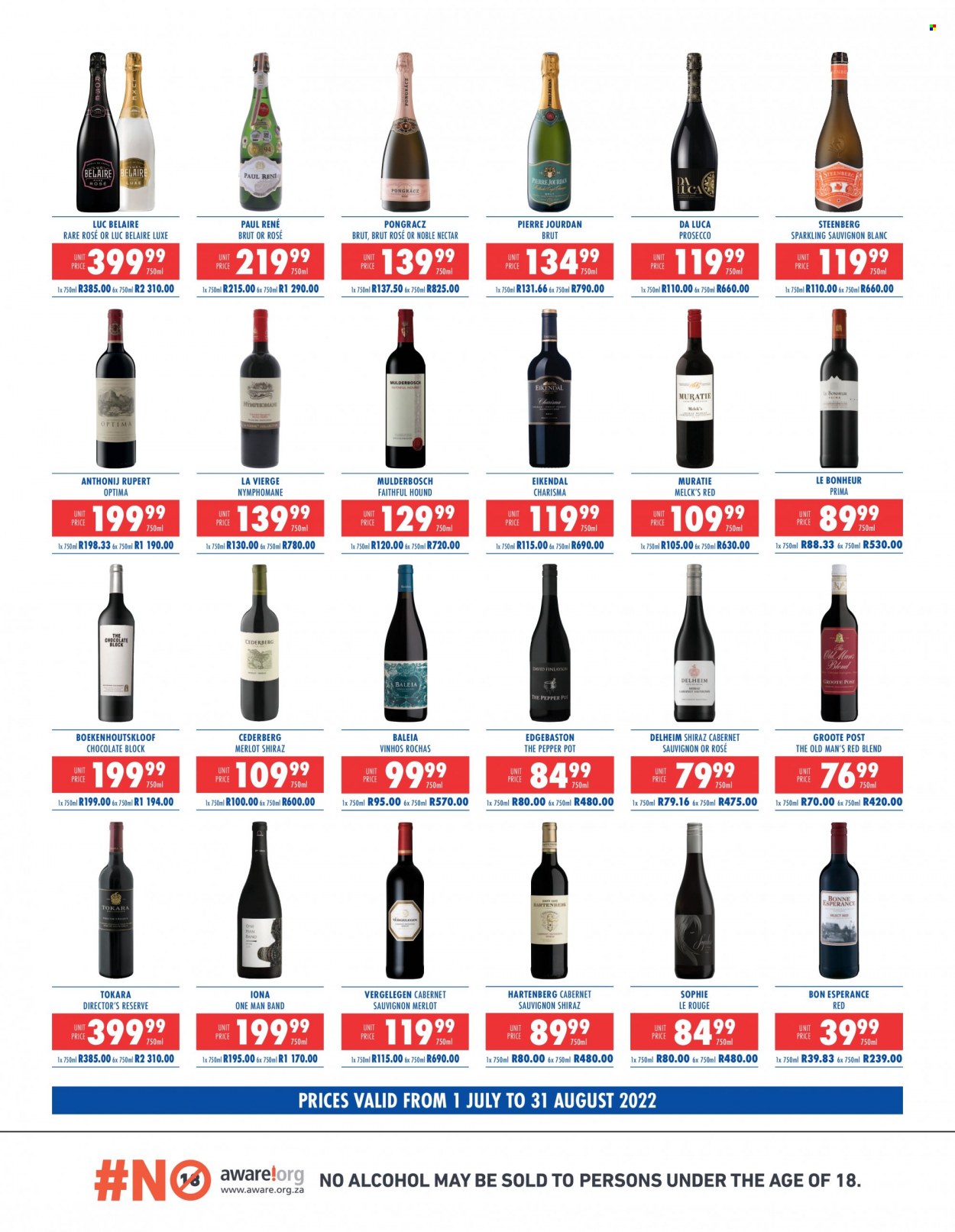 Ultra Liquors Specials  - 07.01.2022 - 08.31.2022. Page 2.