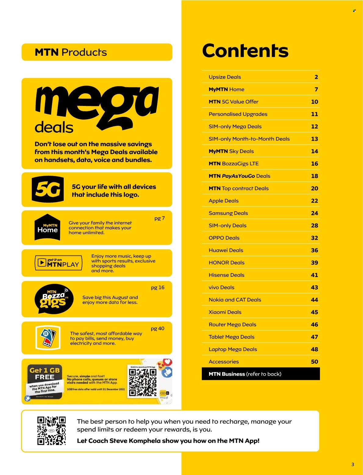 MTN Specials  - 08.01.2022 - 08.31.2022. Page 3.