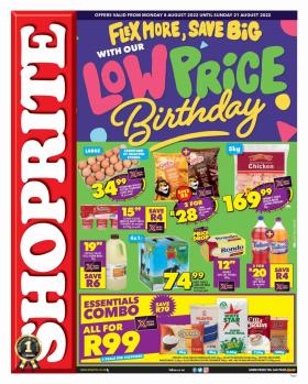 Shoprite - Birthday Leaflet Selected Stores