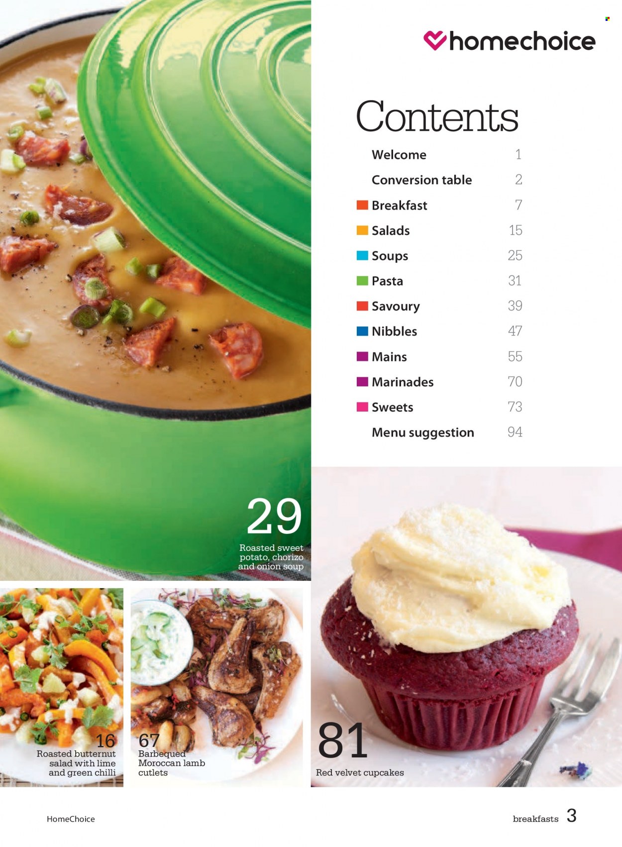 HomeChoice specials. Page 1