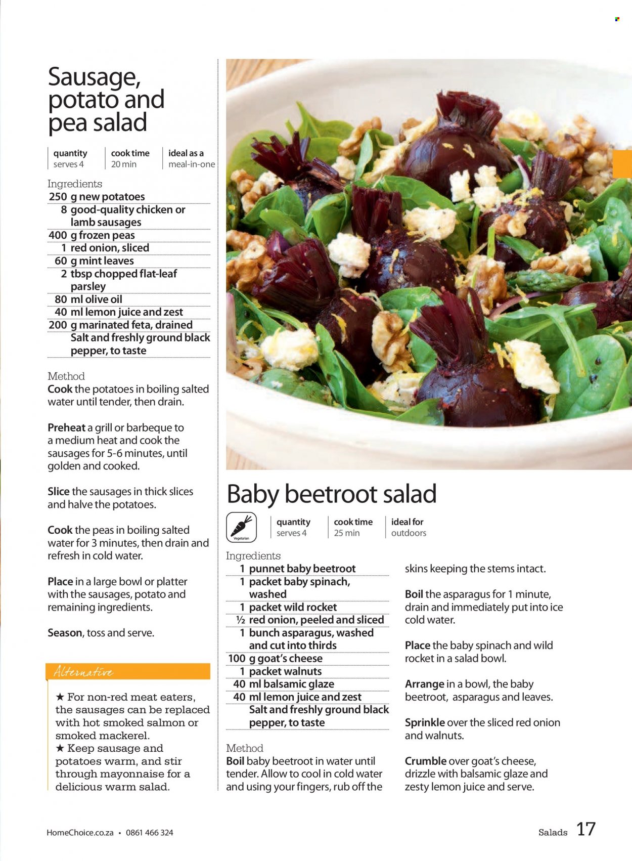HomeChoice specials. Page 1