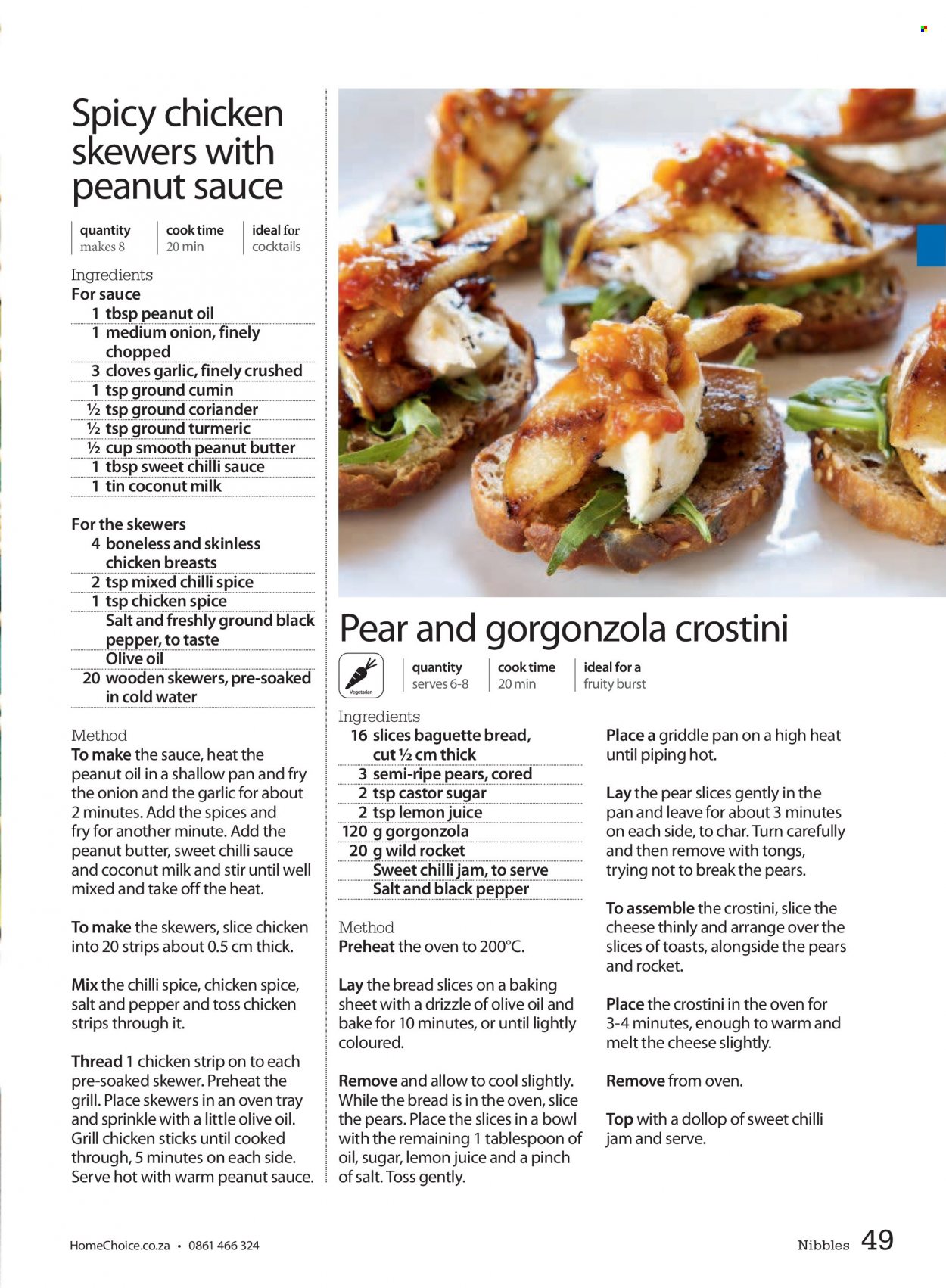 HomeChoice specials. Page 1