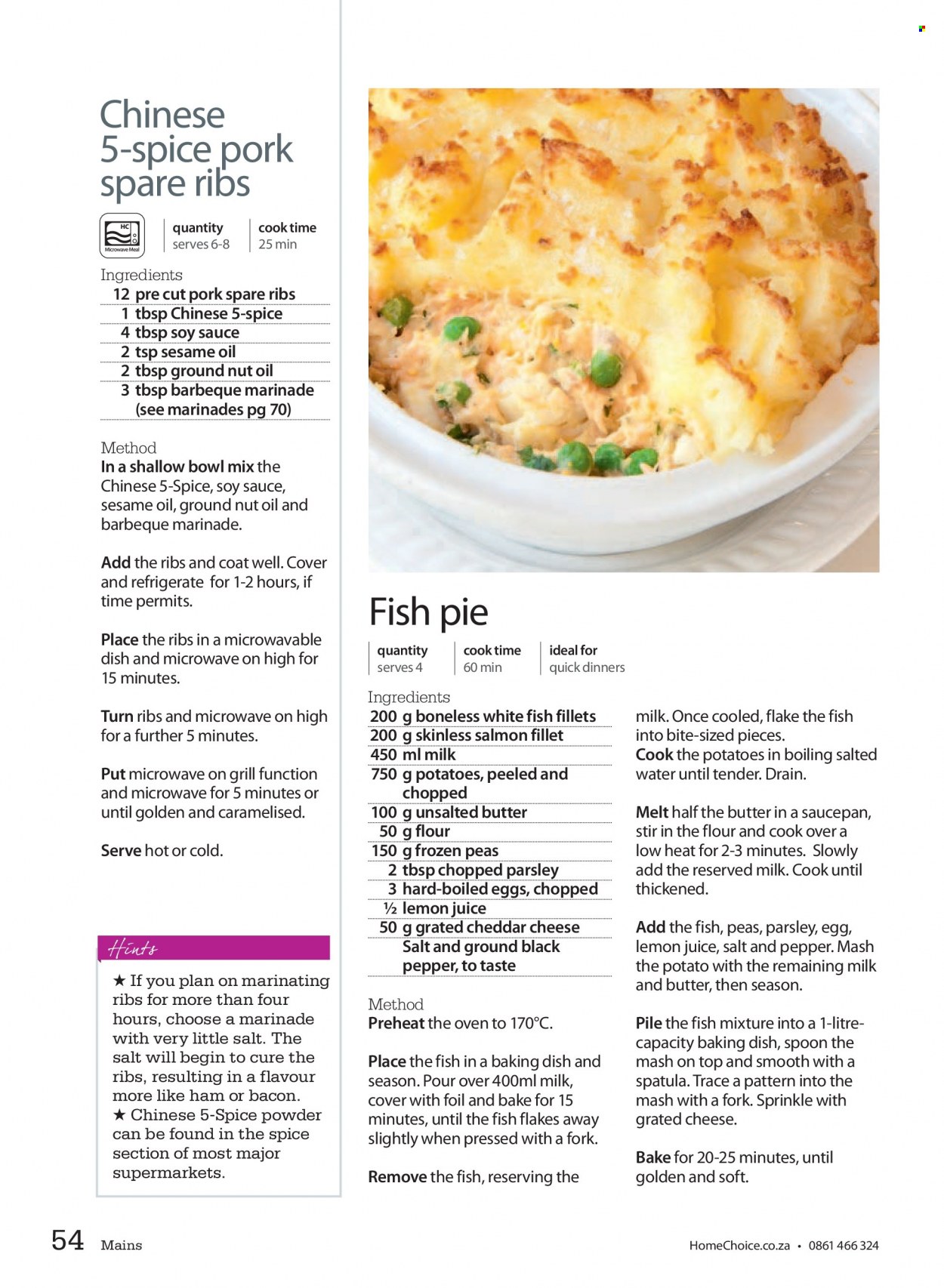 HomeChoice specials. Page 1