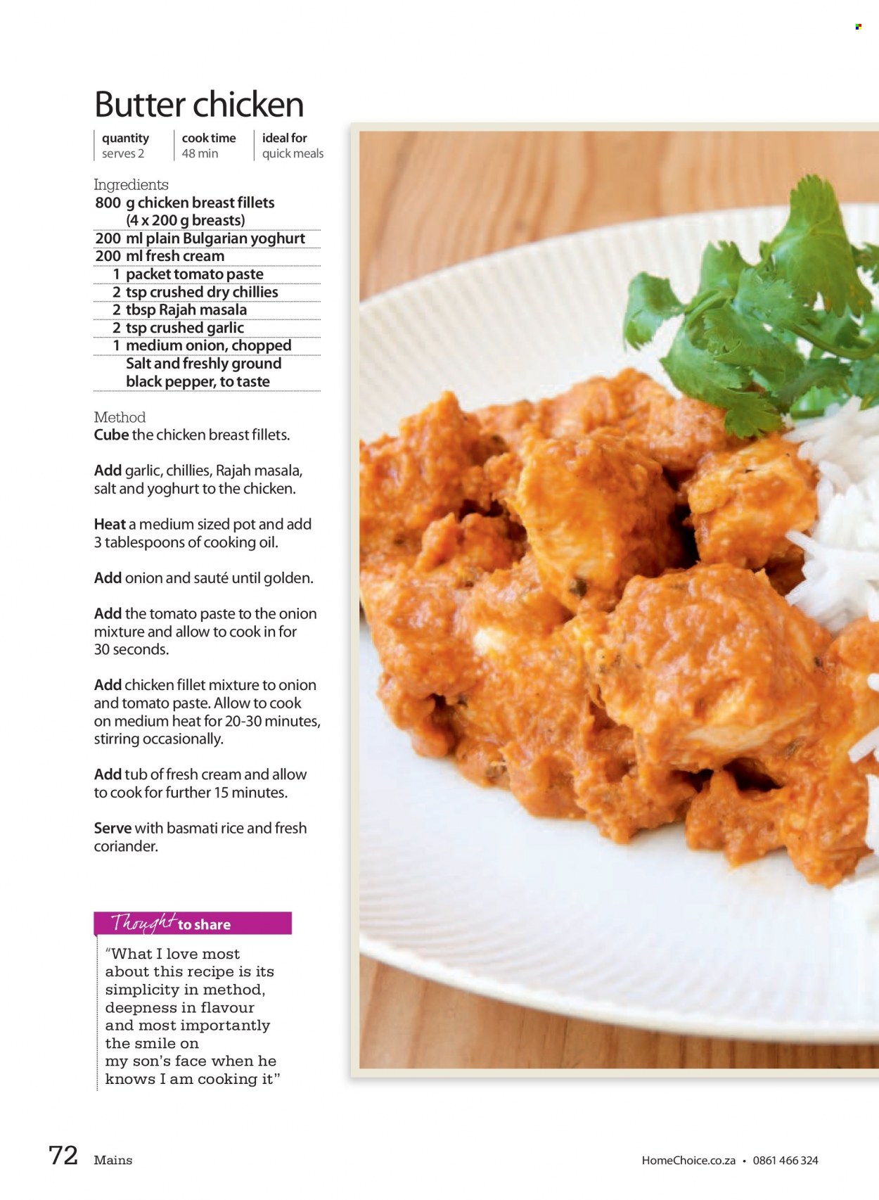 HomeChoice specials. Page 1