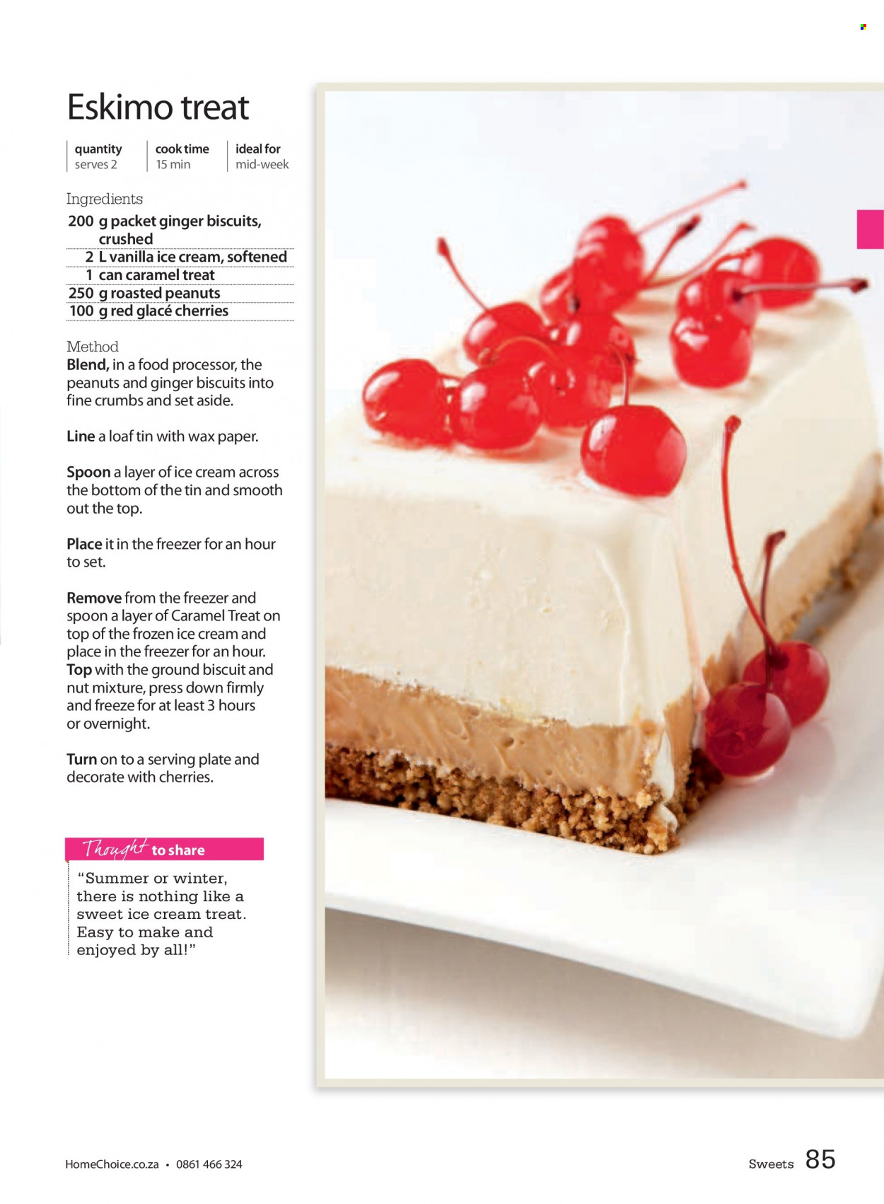 HomeChoice specials. Page 1