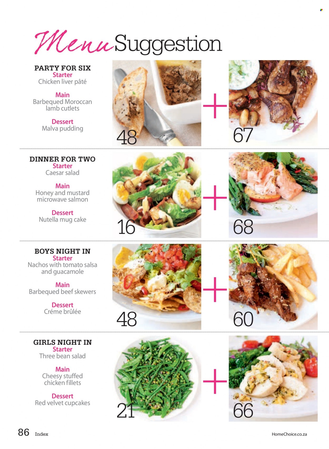 HomeChoice specials. Page 1