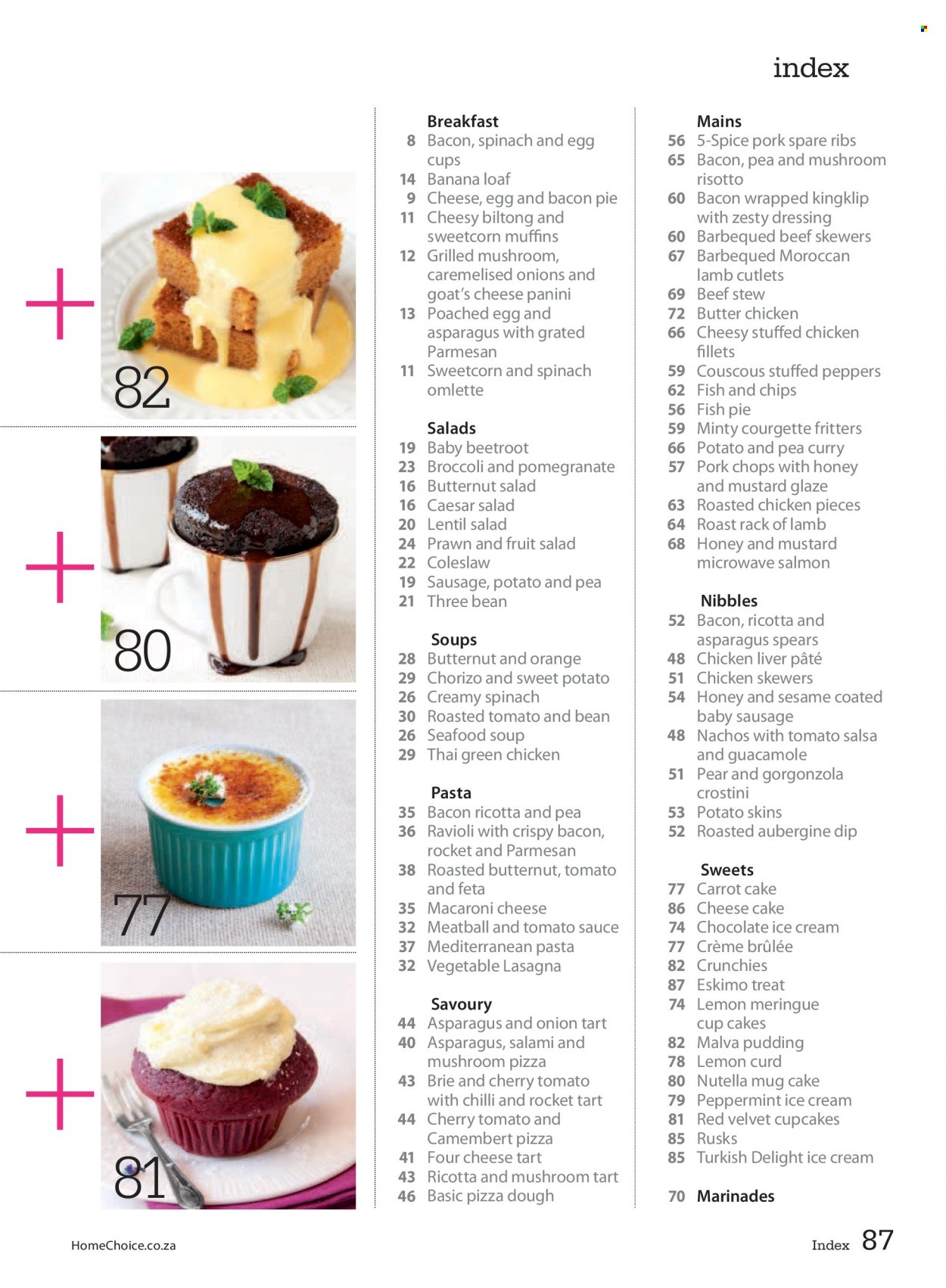 HomeChoice specials. Page 1