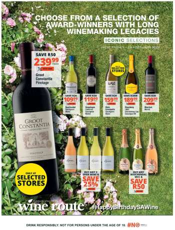 thumbnail - Checkers catalogue - LiquorShop Wine of the Month