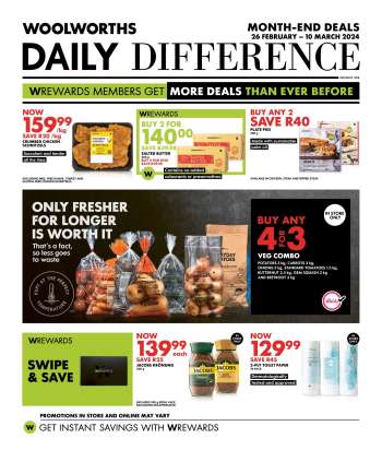 thumbnail - Woolworths catalogue - Daily Difference