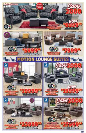 thumbnail - Three-piece suites, couches, sofas, armchairs, bean bags
