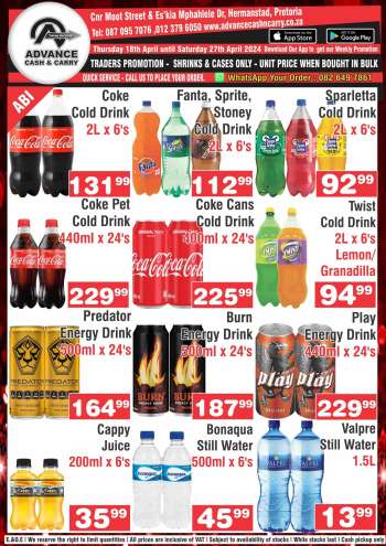 thumbnail - Advance Cash & Carry catalogue - Traders promotion