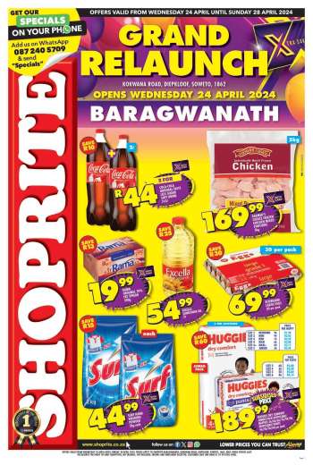 thumbnail - Shoprite catalogue - Grand Relaunch Baragwanath