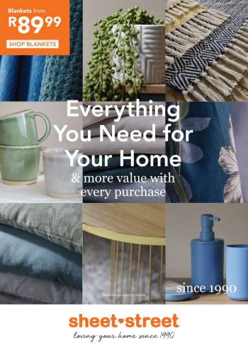 thumbnail - Sheet Street catalogue - Everything you need for your home