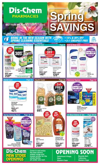 thumbnail - Dis-Chem catalogue - Spring Savings