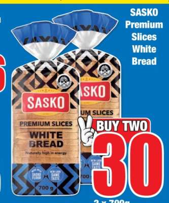 Sasko Premium Slices White Bread