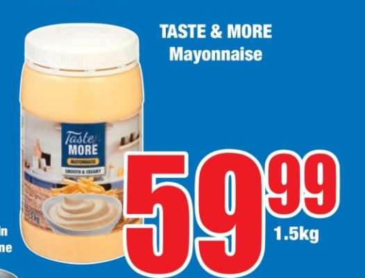 TASTE & MORE Mayonnaise