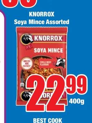 KNORROX Soya Mince Assorted