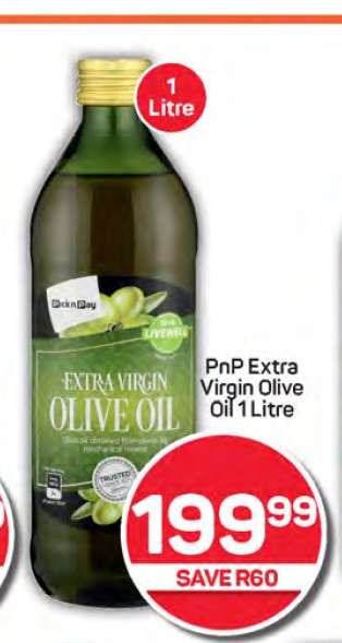 PnP Extra Virgin Olive Oil 1 Litre